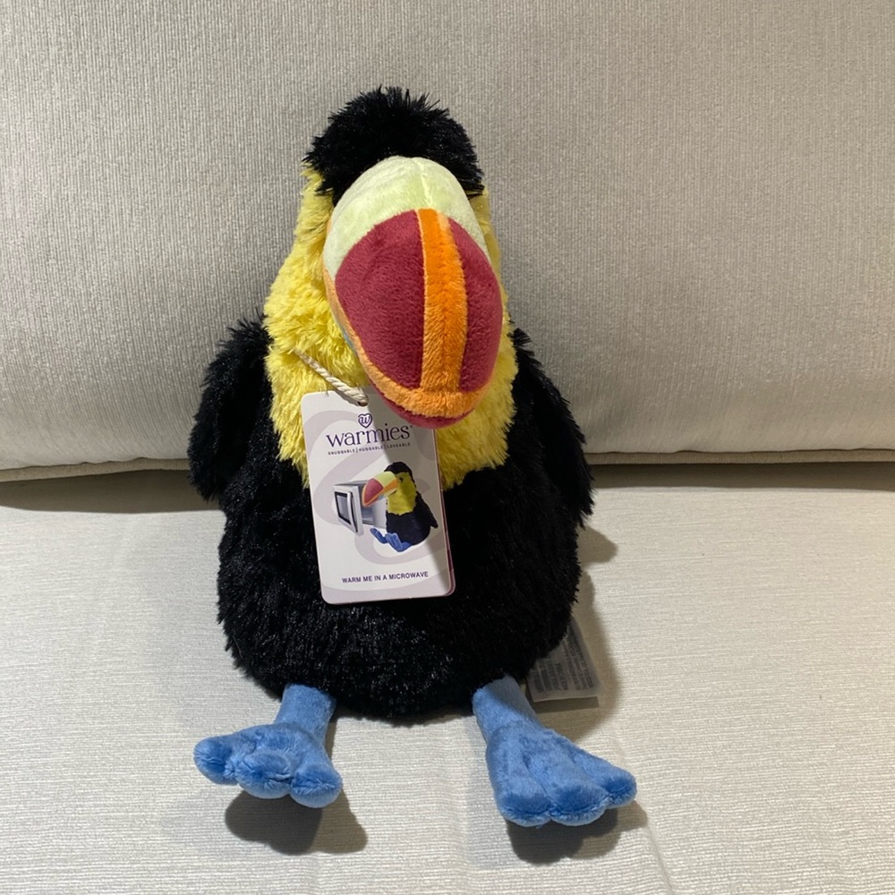 Toucan Warmies new with tags